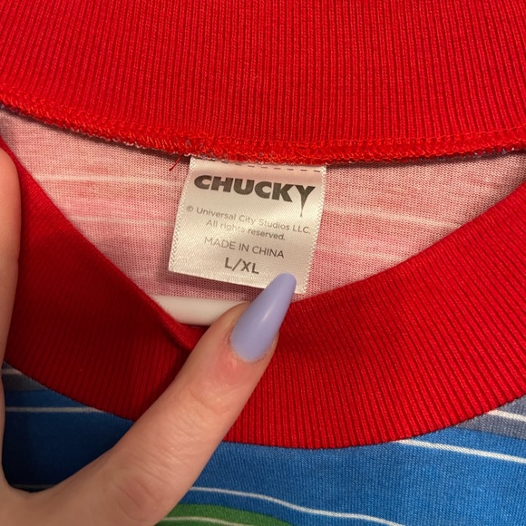 Adult Chucky Costume Deluxe - Picture 8 of 13